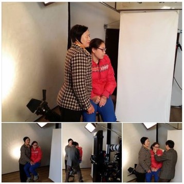 가족사진 촬영 이미지