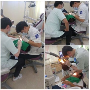 8월 26일 치과진료 서비스 진행 이미지