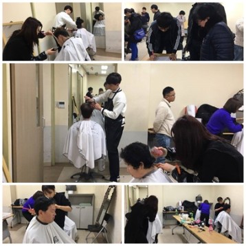 12월 19일 복지관 내 이미용서비스 진행 이미지