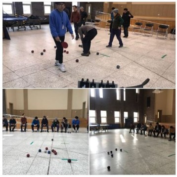 보치아교실 진행 이미지