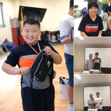 어울림학교 종강식 진행 이미지