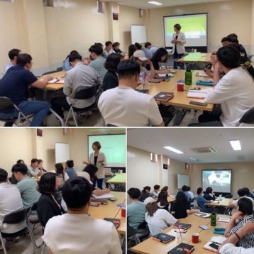 직장 내 성희롱예방교육 진행 이미지