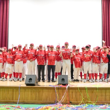 장애인친화도시 선포식 2부, E.T야구단 발대식 이미지