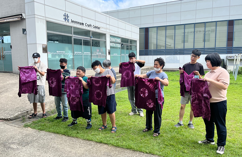 발달장애인 낮 활동지원 사진