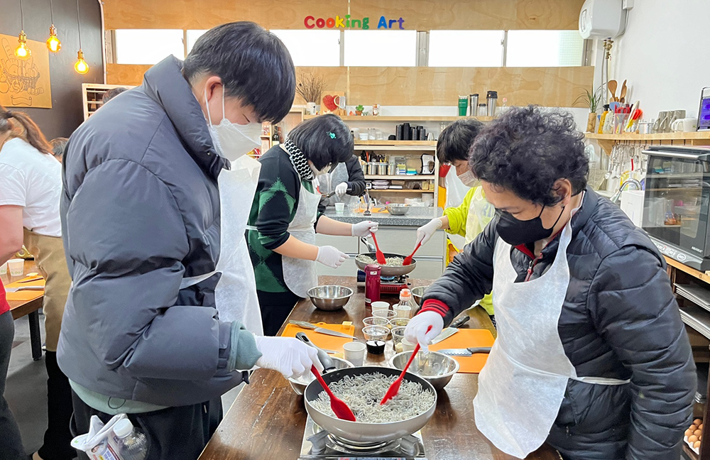 발달장애인 낮 활동지원 사진