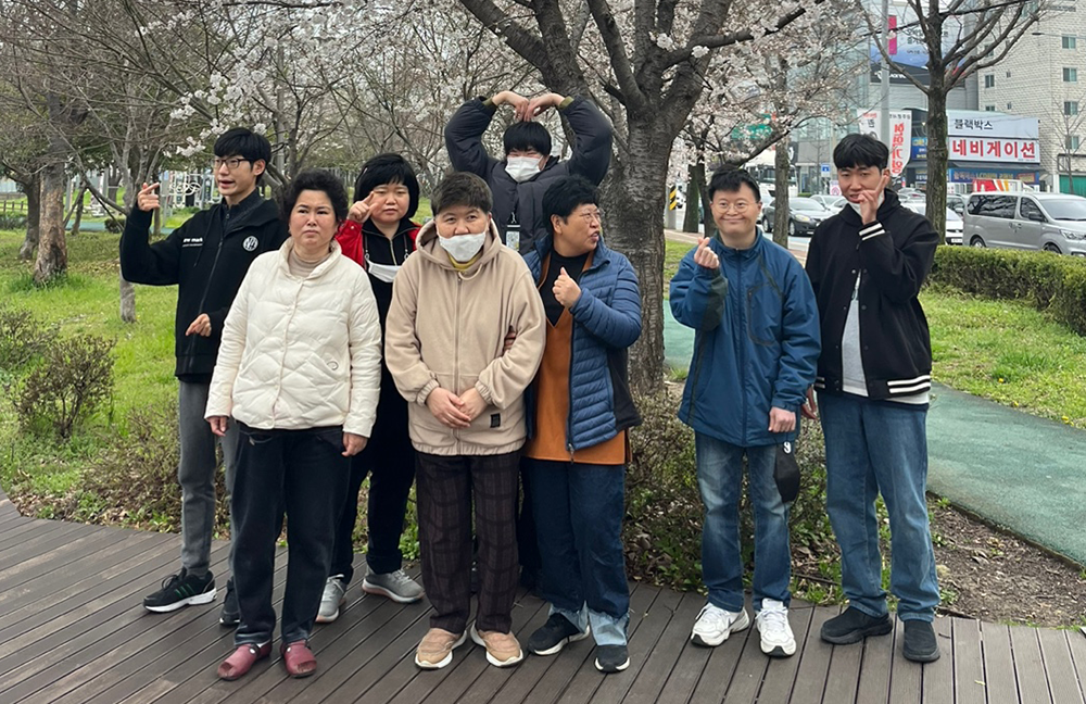 발달장애인 낮 활동지원 사진